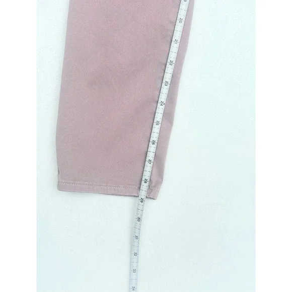 AG Adriano Goldschmied Stilt Cigarette Jeans Size 27R Pink Stretch Made In USA - Picture 5 of 7